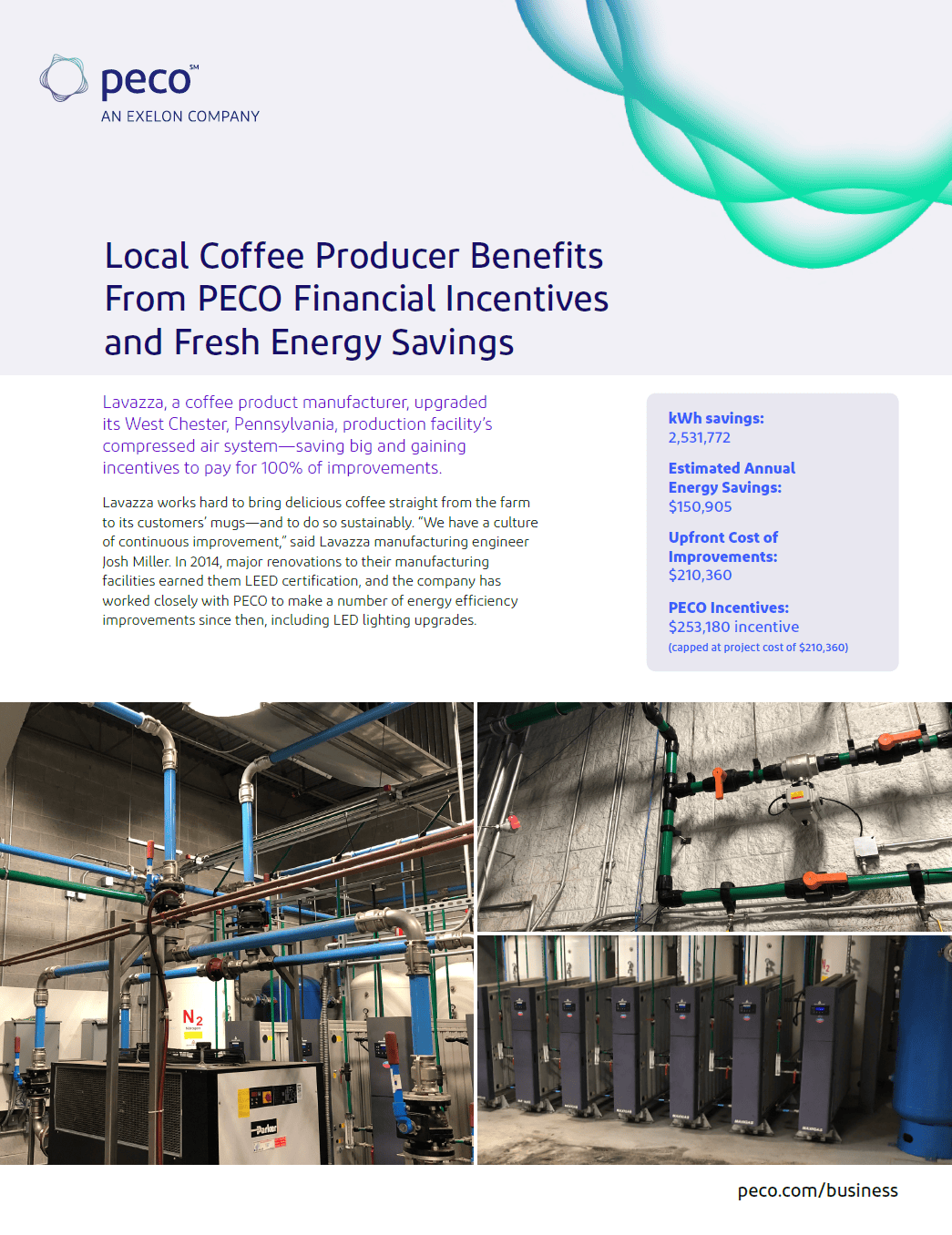 Lavazza Leverages Utility Rebates for Manufacturing Success (2023)